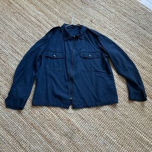 Men's Vintage Military Navy Jacket/shirt.